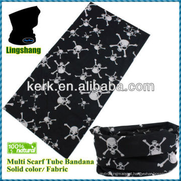 Multi lenço do crânio o crânio preto do crânio marca o crânio do lenço com bandanas do crânio do lenço do bandana do crânio do bandana para a venda LSB157